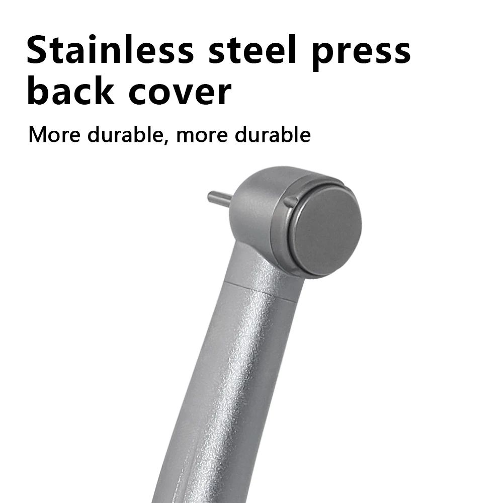 Металлическая Стандартная головка высокоскоростной стоматологический наконечник кнопочный один спрей для воды лабораторная дрель