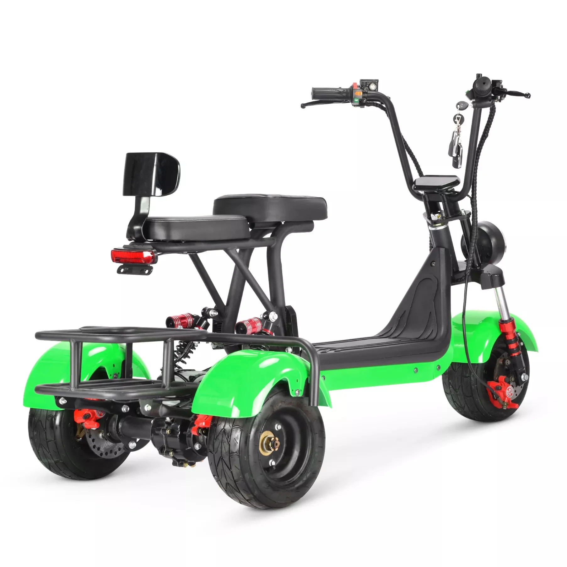 New Products Electronic Chargeable 800w 6 inch Electric Tricycle scooter for adult Motorcycle Lithium Battery e scooter bike