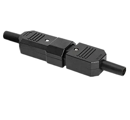 C13 C14 Power Plug AC250V 10A 3 Pins Terminals Panel Mount IEC C14 Male C13 Female Inline Adapter Plug Power Socket Connectors