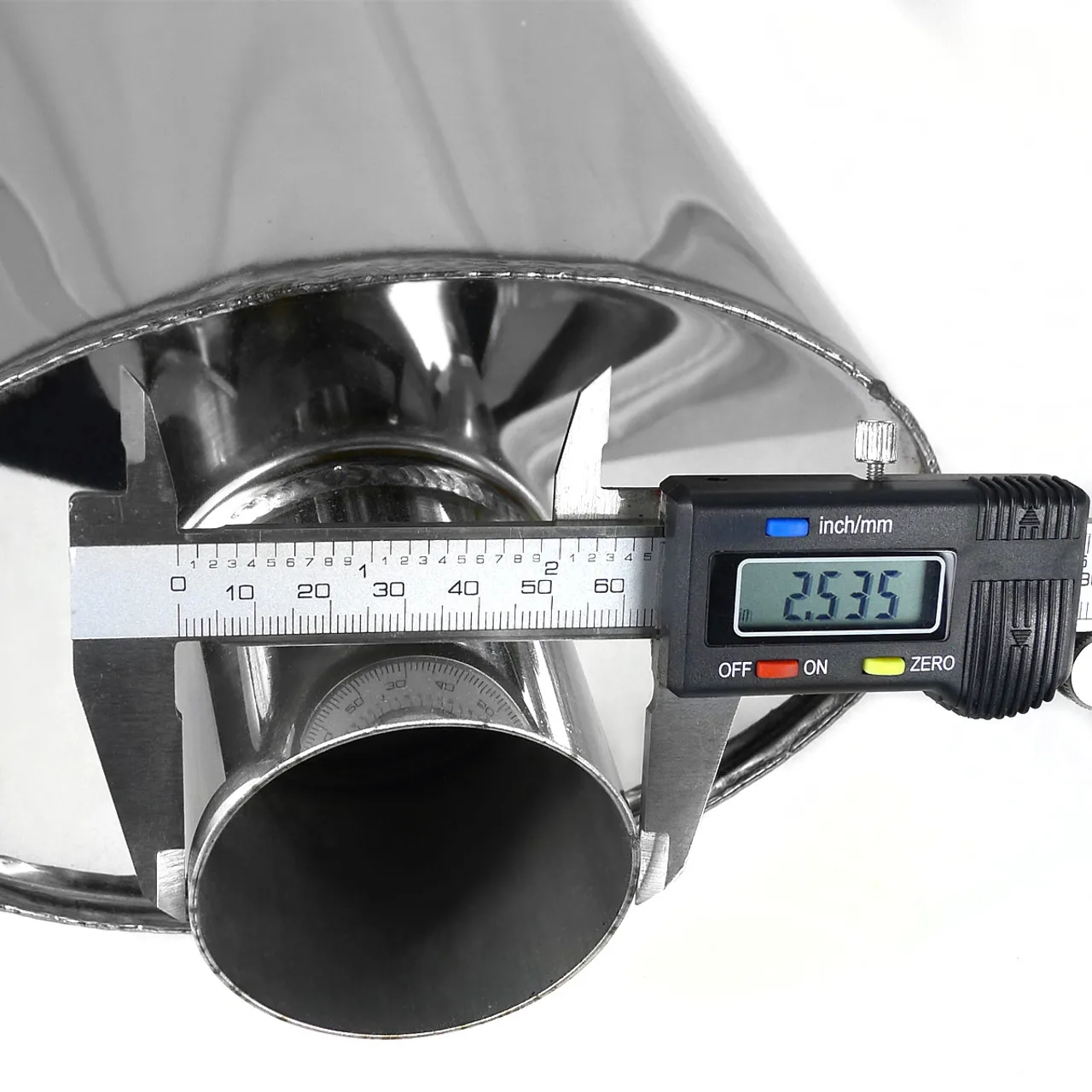 Wholesale Manufacture muffler exhaust racing muffler has internal y-pipe transition with double muffler tip