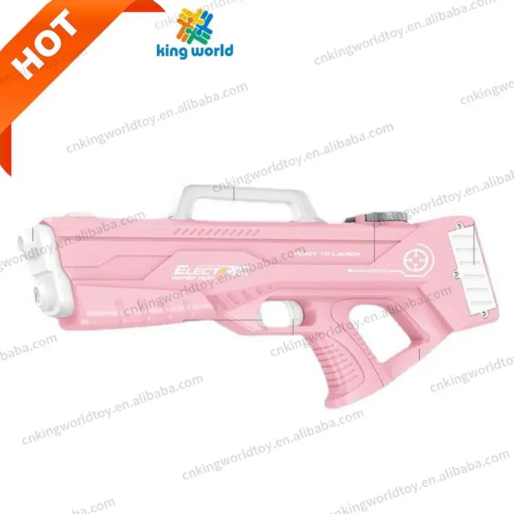 Wholesale 2024 1000ml portable electric water gun super soaker high pressure water gun automatic water absorbing gun toy for kid