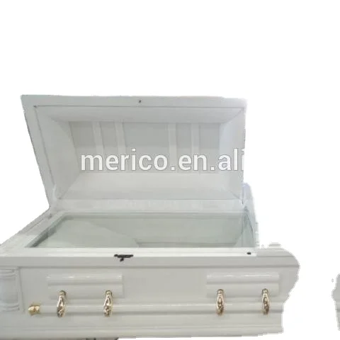 low price oak veneer mdf caskets chinese wooden coffin sales