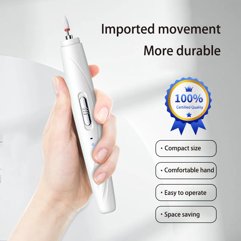 Nail Polisher Rechargeable model long life nail removal and grinding machine Portable nail polishing machine