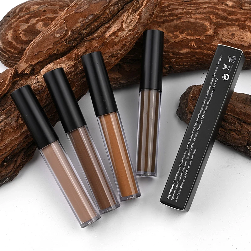 Hybrid Liquid Tint for Brow & Lashes Medium Brown |Long Lasting Spot Coloring for Brow