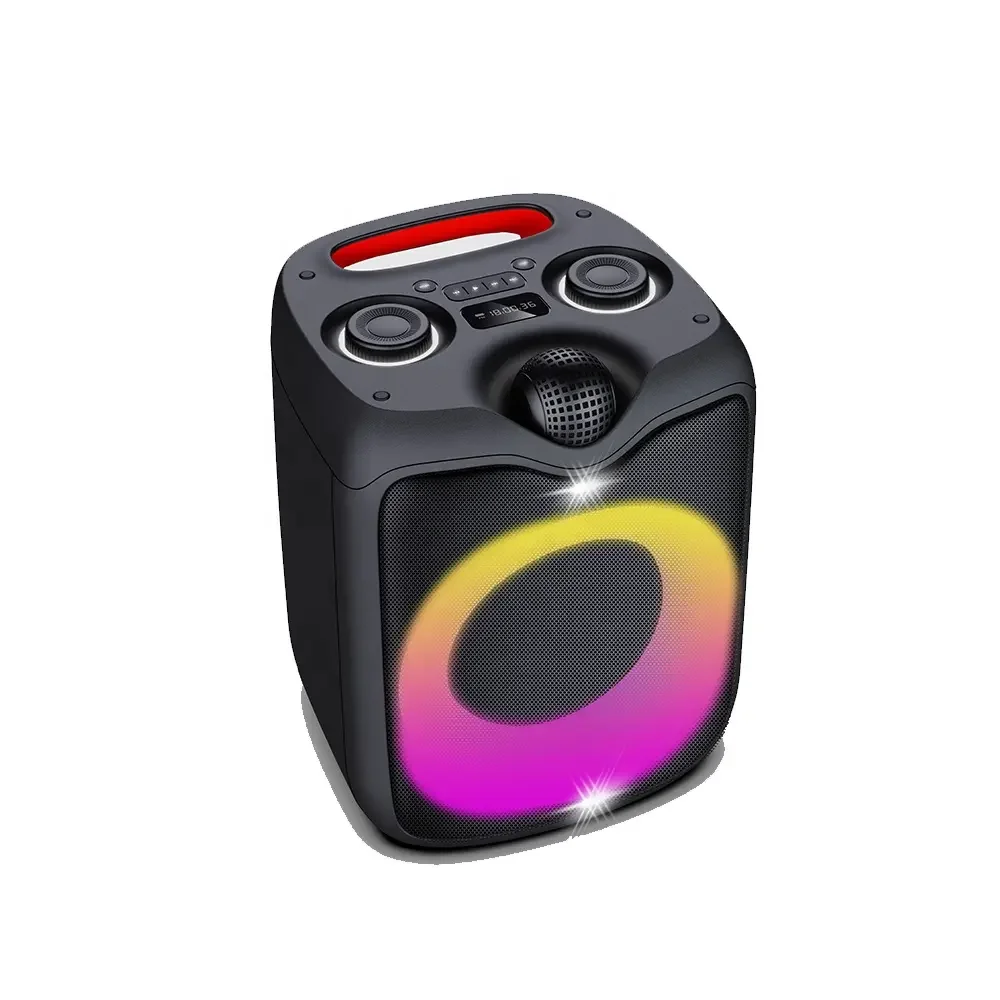 Diamond 6.5 inch Portable Speakers 80W Peak Wireless Outdoor Speaker  Deep Bass Loud Party Speakers