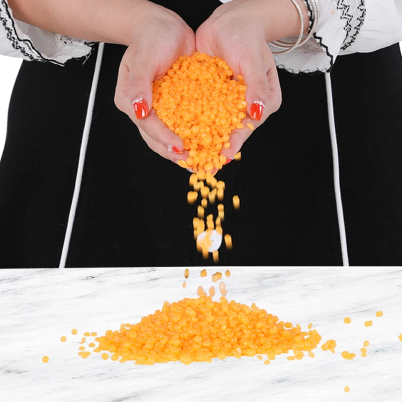 
1000g Hard Body Wax Beans, Hair Removal Brazilian bright white Depilatory Wax European Beads 