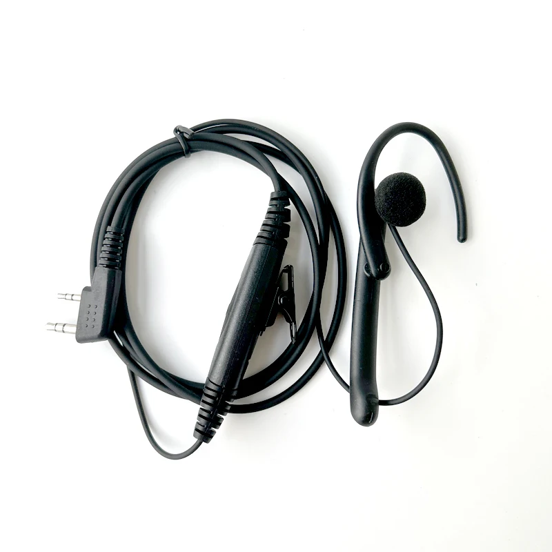 Ear Mounted Walkie Talkie Headphones are Comfortable to Wear and Adjustable for BF-888S UV5R Arcshell AR5 RetevisH777 Ansoko A8S