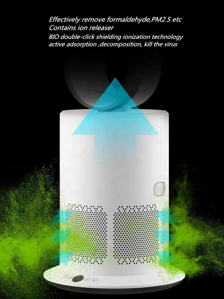 Energy Saving 45W Multi-function Smart Electric Air Sterilizer Purifier Indoor Air Cooler