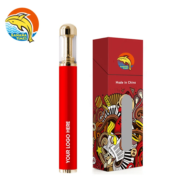  2021 Bananatimes Wholesale CBD Vape Kit O5 Rechargeable 530mah 510 Thread Ceramic Coil Vaporizer Pen