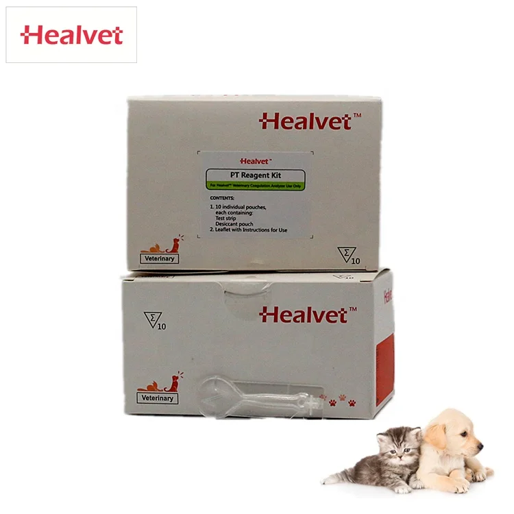 Healvet Veterinary Convenient Medical Reagent Veterinary PT/INR Reagent Kit Prothrombin Time Test For Dog