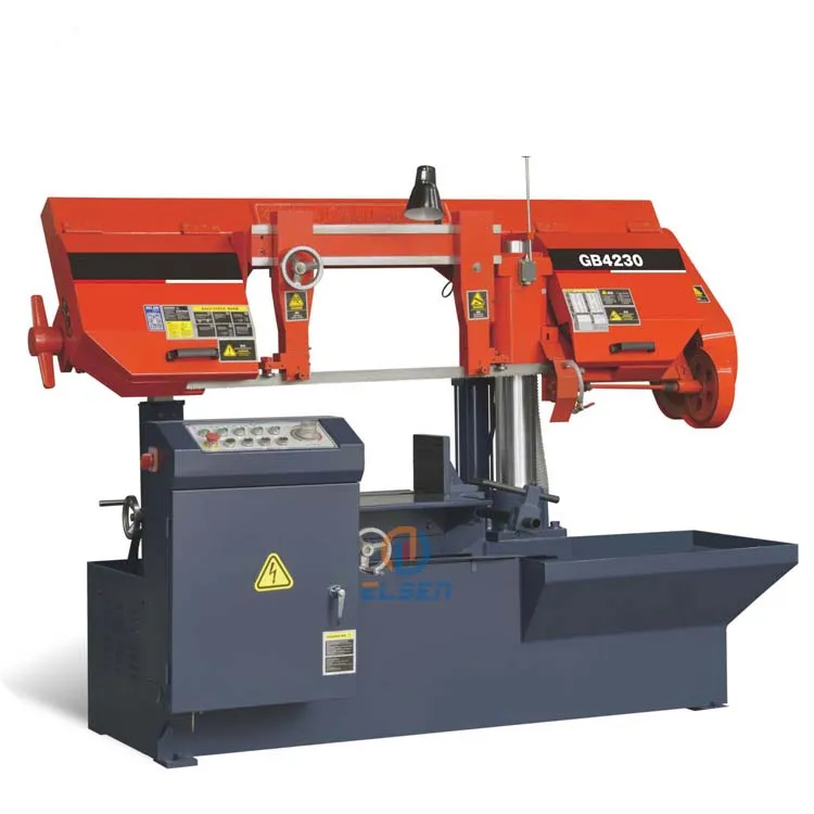 GB4230 ce cheap steel cutting horizontal portable bandsaw machine