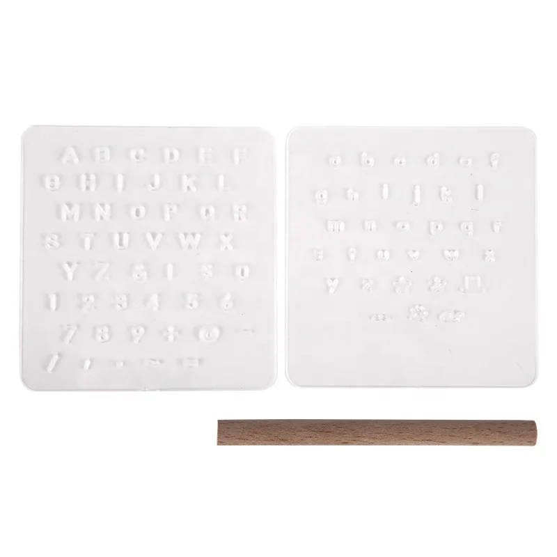 Handsome Leather Tool Set DIY Handmade Art Carving Leather Carving Digital Symbol Seal Leather Printing Tool