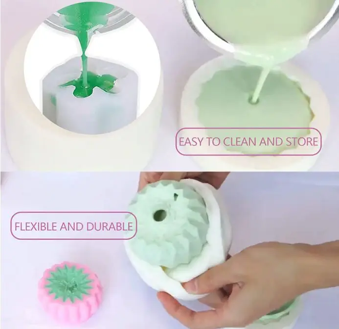 Nonstick Food Grade Epoxy Resin Silicone Candy Baking Soap Chocolate Cake Moulds Molds Handmade Making For Resin Art