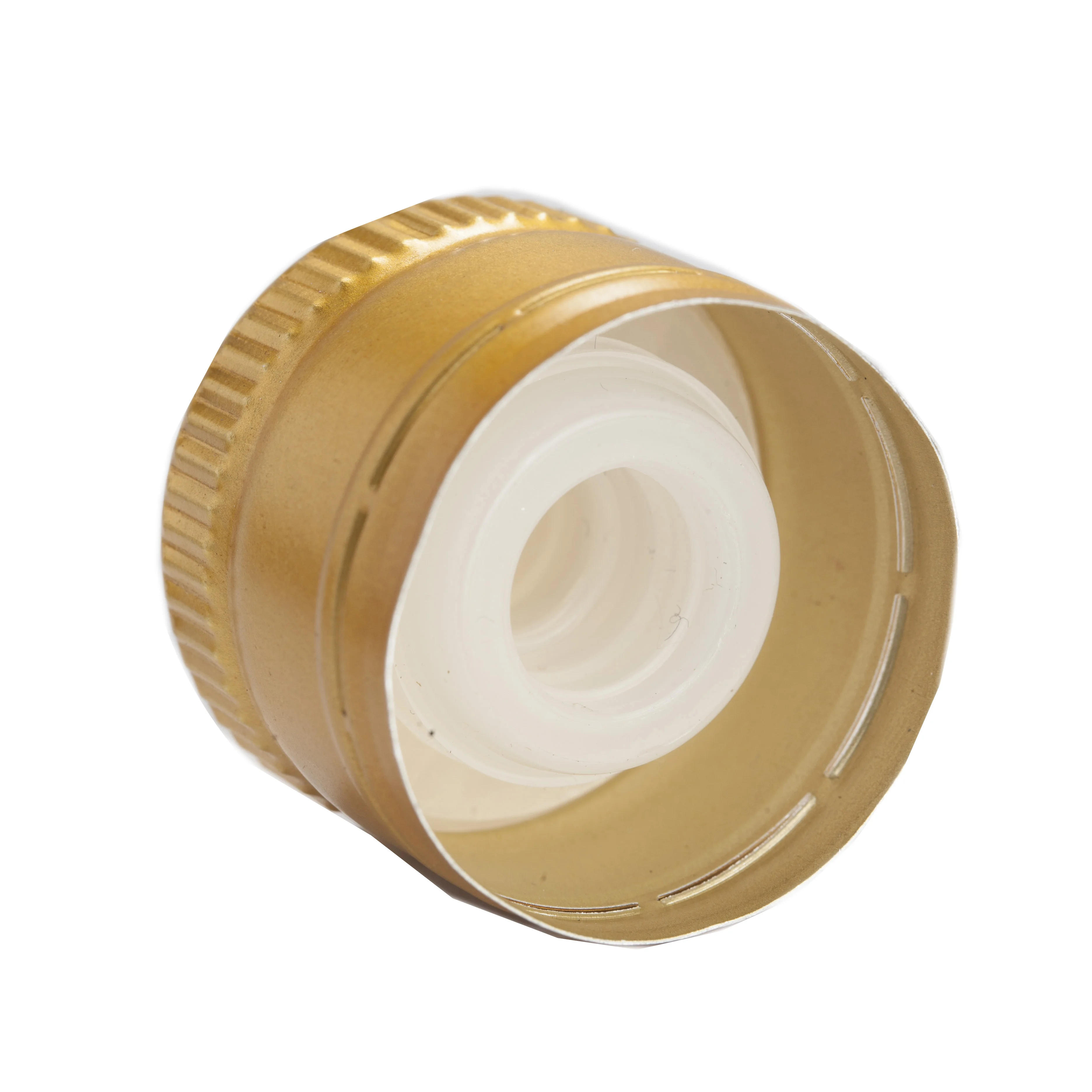 Free Sample 31.5*24mm Aluminium Plastic Pourer Cap 31.5mm Olive Oil Pourer Cap