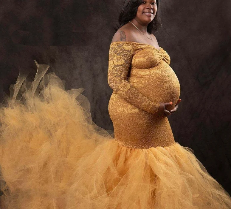 
beautiful pregnant woman For Maternity+Clothing Gown Dresses Photography Maternity Photo Shoot Dresses Props hot pregnant woman 