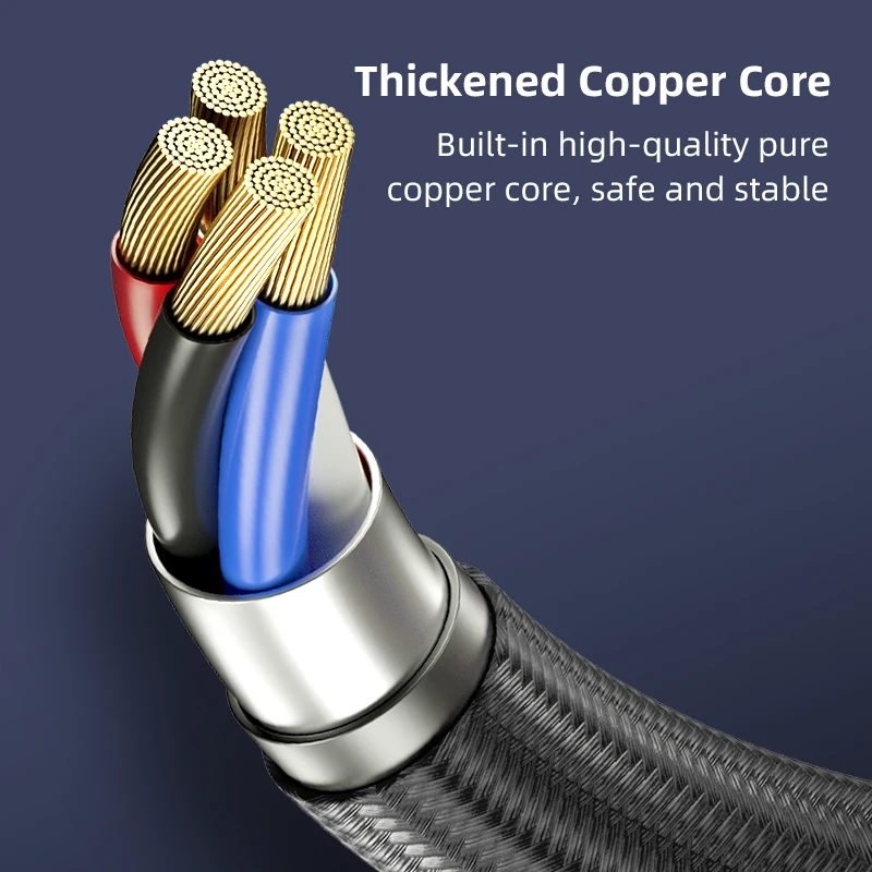 Melonboy 2021 Amazon Hot Selling Cellphone Accessories 1M 2M Magnetic USB Data Cable 3A Quick Charging USB C Cable Micro Charger