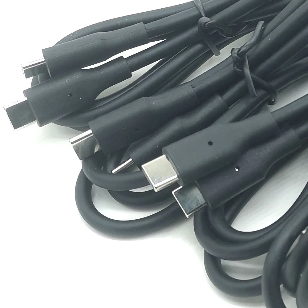 USB C к кабель 100 Вт Быстрая зарядка-3 фута 2 0 Тип 5A доставка питания TPE зарядный шнур совместим с MacBook Pro iPad