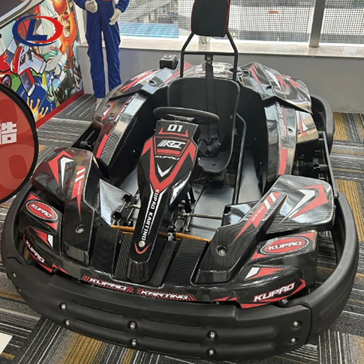 Top Seller Commercial Quality Juegos Amusement Park Battery Ride-on Cars Racing Electric Go Kart Wheels