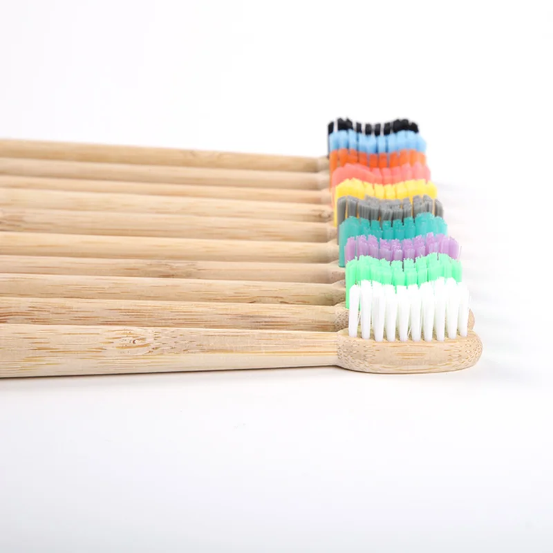 Plastic-free Products Eco-friendly Wholesale Popular Bamboo Toothbrush Bamboo Case Toothbrush With Customized Logo