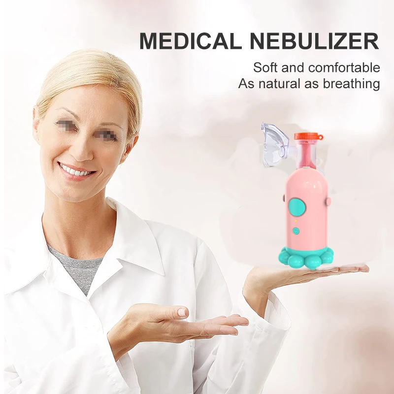Hot Sale Children Silent Mini Nebulizer Mesh Inhal Medic Nebul Portable Nebulizers