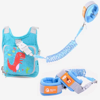 Kid child anti-lost band baby safety harness anti lost strap wrist leash walking