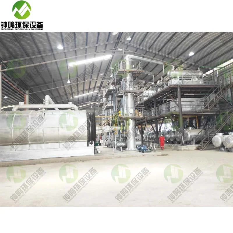 Continuous Waste Oil Refinery Machine with CE