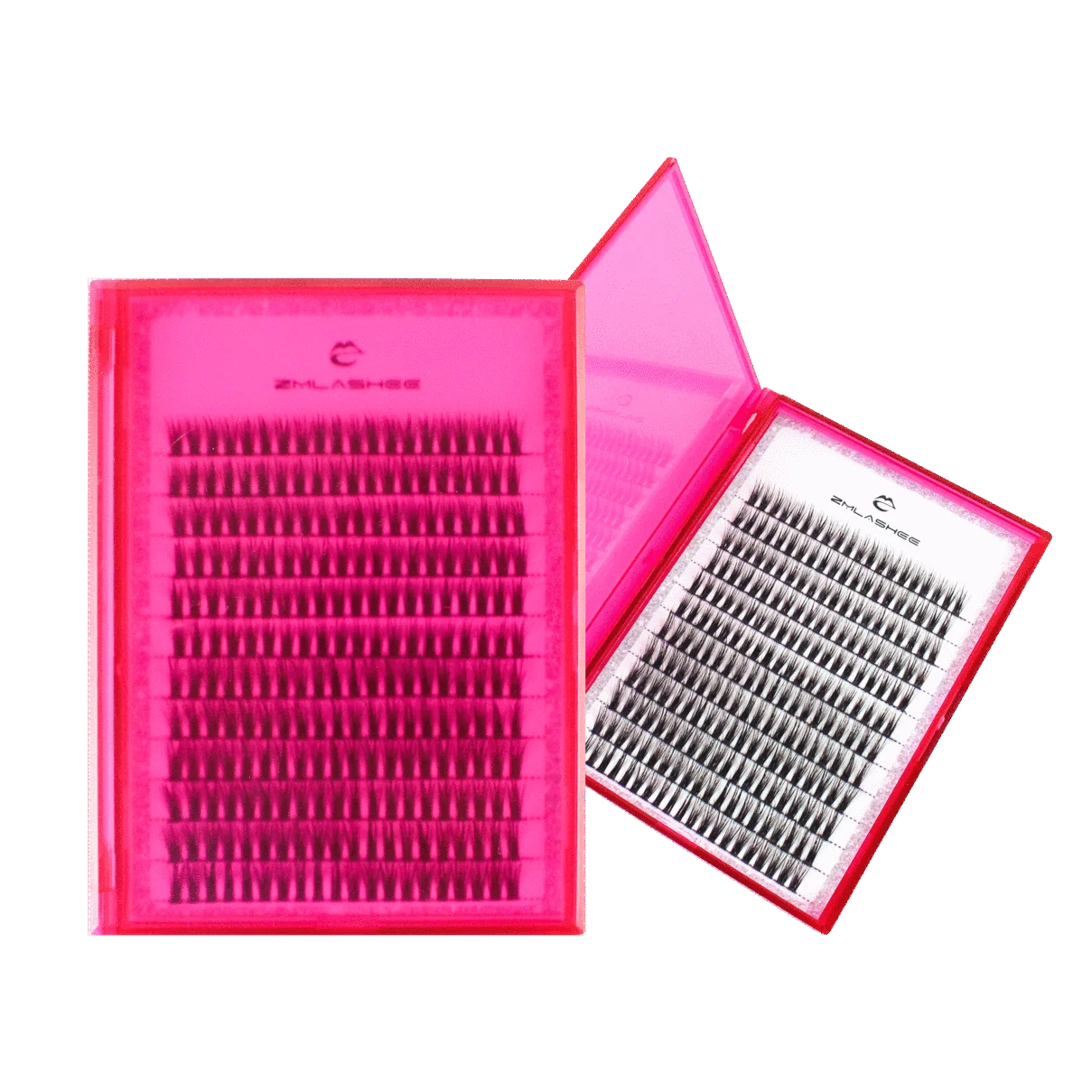 newest diy eyelash extension 3d effect glue bond diy at home eyelash lash cluster eyelash pre cut segment lash diy