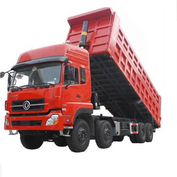 DONGFENG 8x4 12 wheel heavy duty 375hp Mining Transport Dump Trucks For Sale