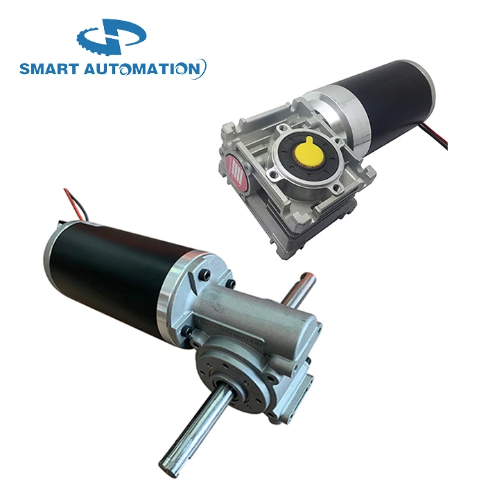Large Torque Brushless DC Worm Gear Motor for Industrial Automation Robotics AGV Agricultural Machines