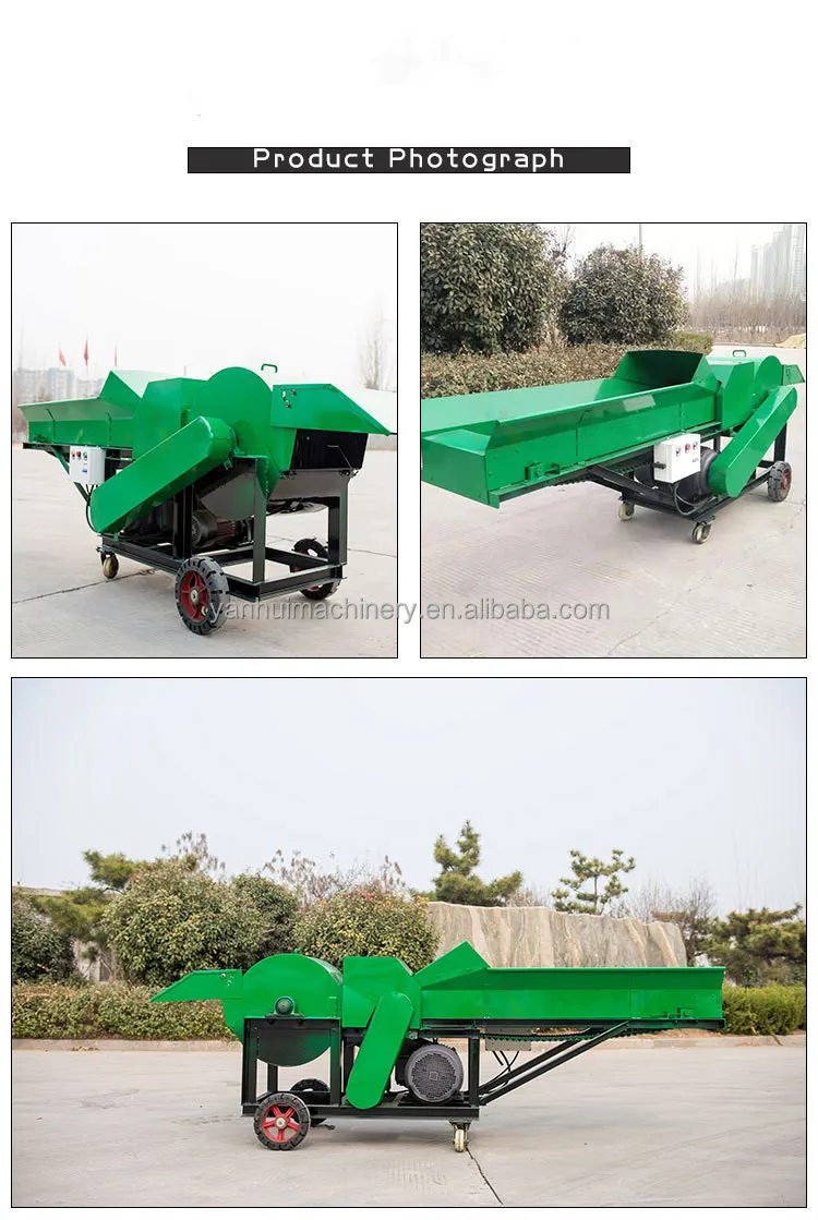 Silage chopper multifunctional mini chaff cutter straw kneedling machine chaff cutter machine