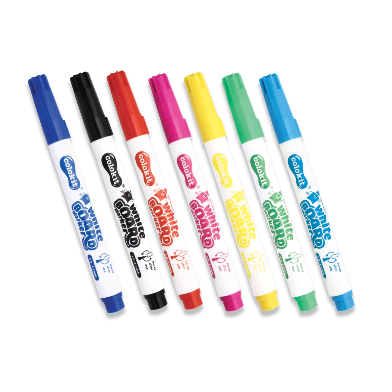 OEM 8 colors Dry-eraser Ink Stylish Design Premium Multiple Colors Whiteboard Marker C-WB03 For Office And School
