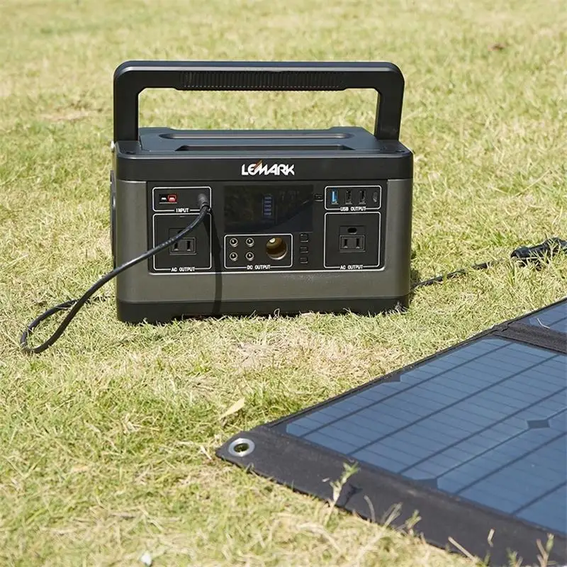 
Off Grid Portable Charger 520Wh 140400mAh Battery Power Pack 220V Camping Generator Power Station for Phone Laptop Drone 