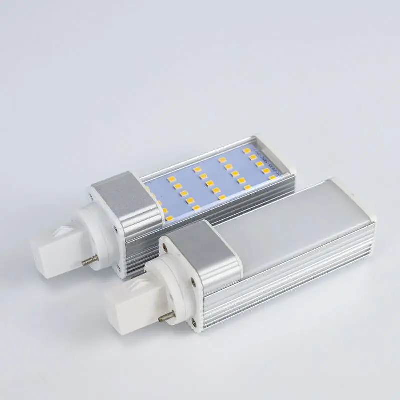 10w 23w CFL Fluorescent U Shape Tube Lamp 2pins 4pins Gx24q-3 PLC Downlight G24 4Pi Retrofit 180degree Led Corn Light Bulb