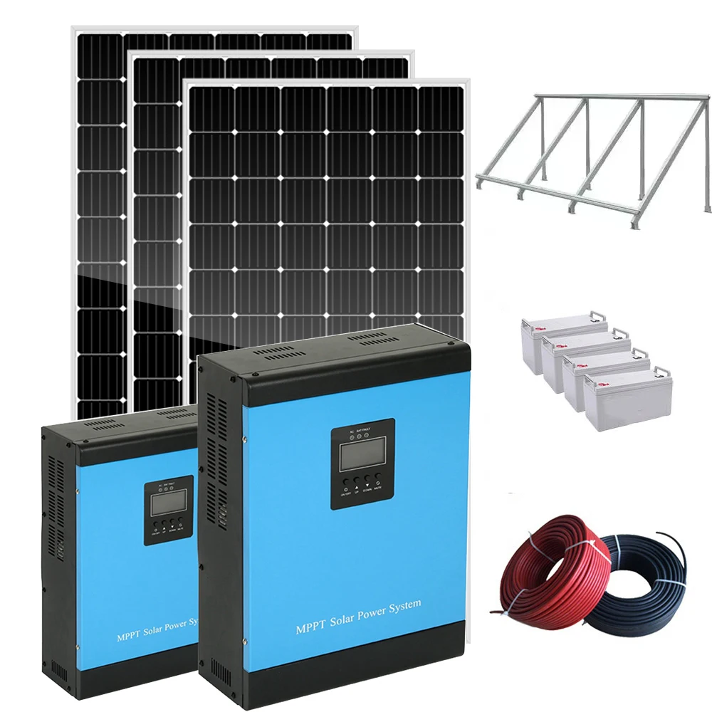 6000W directly factory price solar portable power station off-grid solar power system home generator
