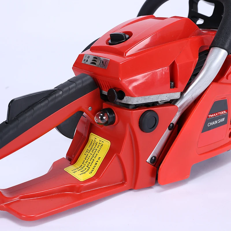 Tmaxtool 2400W gasoline single cylinder 20 inch industrial chain saw 63.3cc heavy duty motosega gas tree cutting chainsaw