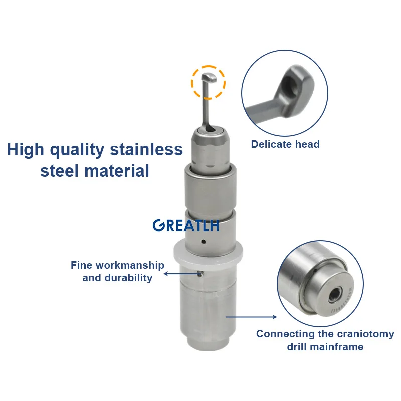 surgical instruments bone mill craniotomy adaptor cranial mill attachment