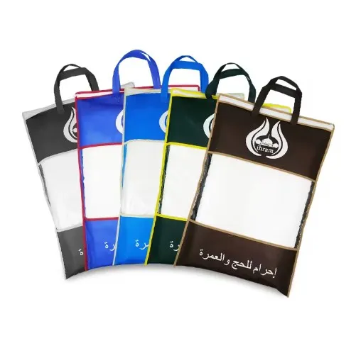 High Quality Ihram Clothing 100 Cotton Hajj Towel Microfiber White Prayer Hajj Towel Set