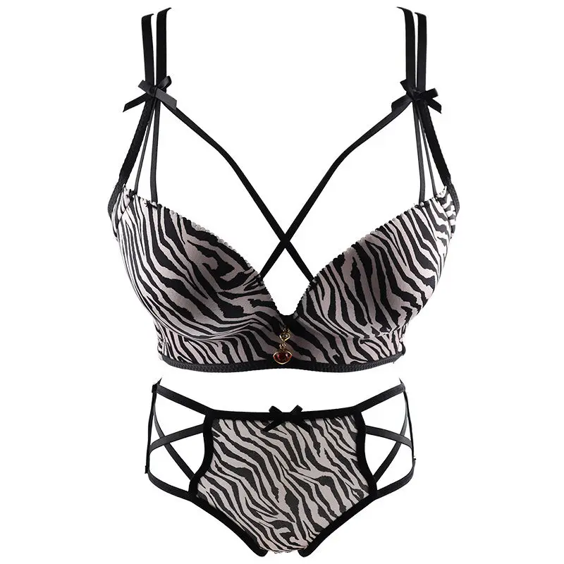 
Super thick 8CM cross beautiful back underwear thick 9CM gathered thin bra without steel ring sexy small chest flat chest artifa 