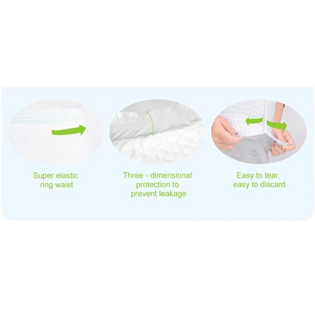 incontinence underwear disposable adult pants plastic pants adult