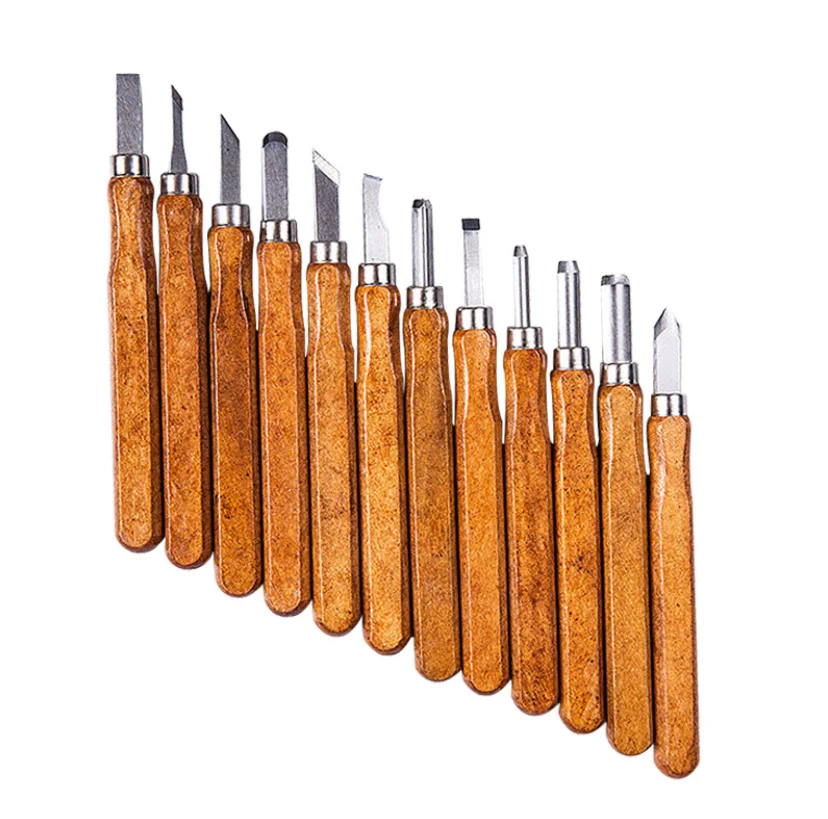 DIY Sculpture Carpenter Hand Knife Set Wood Carving Tool