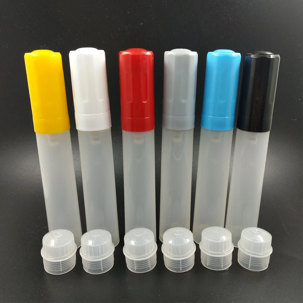 New style  pen nib and easy operate 8mm transparents empty marker set
