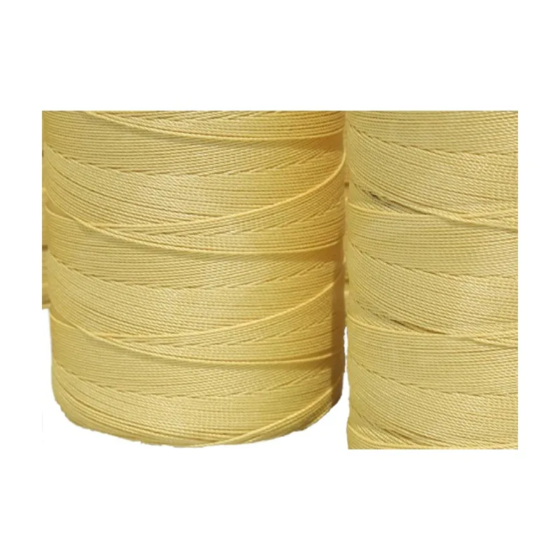 Self-manufactured Fire Retardant 600D Aramid Fiber Twisting Yarn For Sewing Thread
