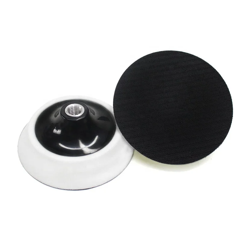 100mm Hook & Loop Backing pad M14 flexible PU backing plate for  Car Polisher Backing Pad
