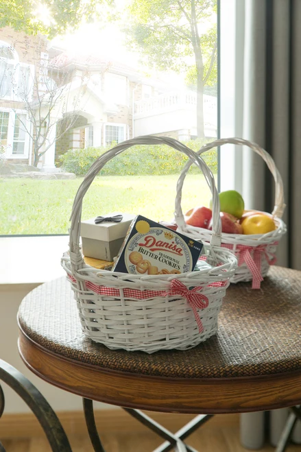  China Factory Natural Willow Material Gift Packing Hand Weave Wicker