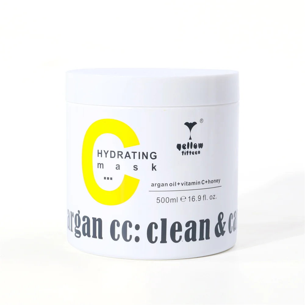 Маска для волос из кокоса и инжира сухих поврежденных с маслом ши аргановым восстановления увлажнения