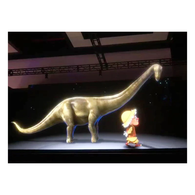 45 degree 3d holo foil display 45 hologram film reflective projection film