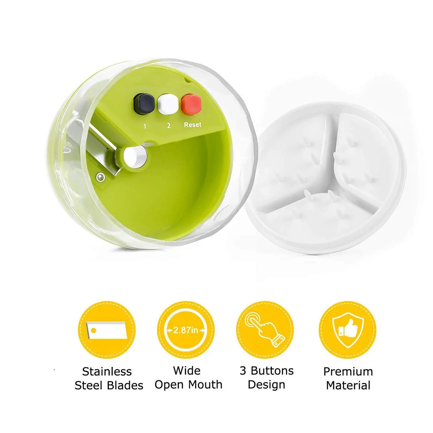 Hot Selling Household Multi Function Handheld Spiral Vegetable Cutter Adjustable Grater Coiling Slicer