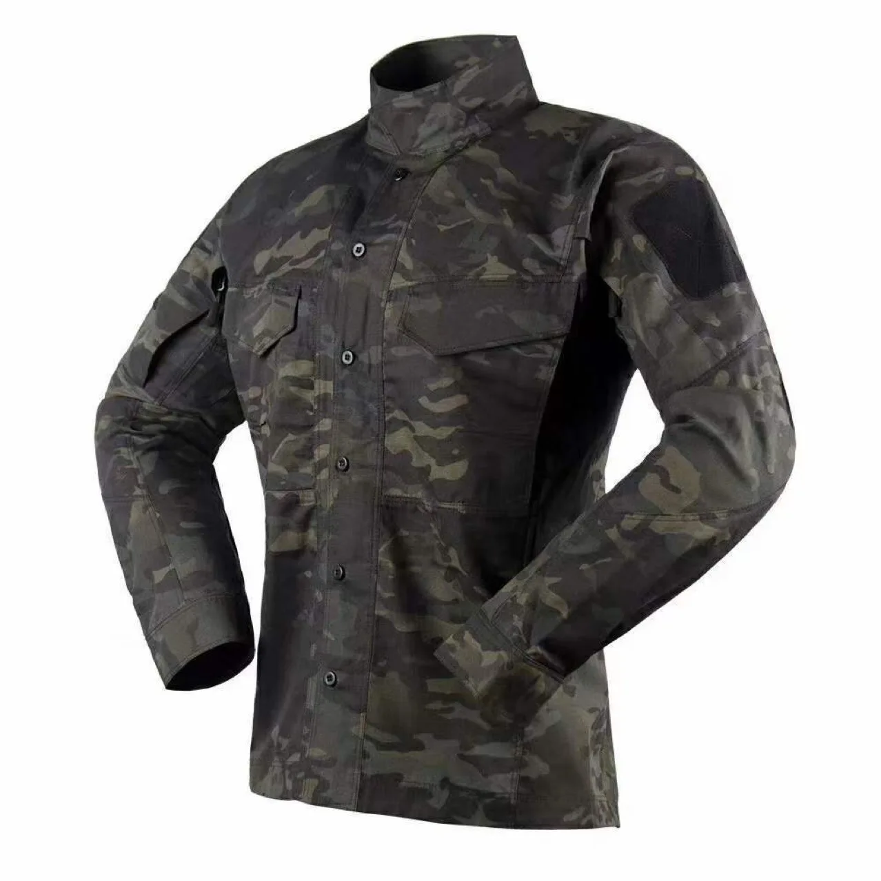 Outdoor Digital Woodland Camouflage Waterproof Military Army Shirt Military Uniform