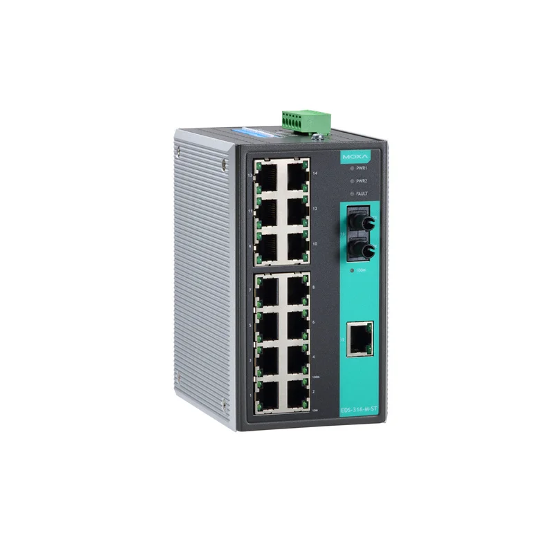 Свяжитесь со мной для получения скидки! Новый мокса EDS-316 коммутатор Ethernet-коммутатор с 16 10/100BaseT (Д х Ш