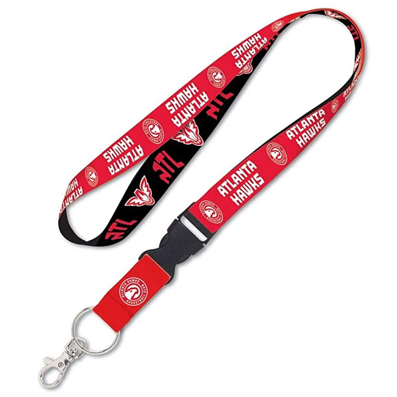 High quality polyester lanyard all 30 basketball team NBA lanyard Los Angeles Lakers lanyard with custom